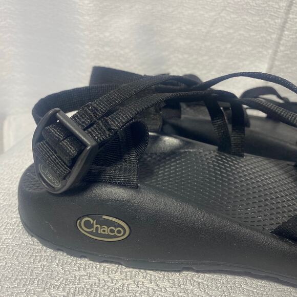 Chaco NWOT Black ZX/2 Classic Double Strap Sandals Hiking Camping women sz 11 - Picture 5 of 6